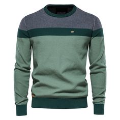 Please make sure your checked our size instruction first!!!    Normally it will be made in 3 days and arrive in 10-20 days. if there is any confuse, please feel free to contact us anytime. Mens Pullover Sweater, Mens Sweaters, Knitwear Fashion, Sweater Men, Casual Stripes, Cotton Pullover, Warm Sweaters, Short En Jean, Knitted Pullover Sweaters