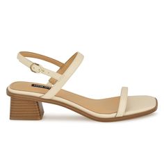 Purdy Block Heel Sandals in Ivory Natural Color Synthetic Block Heel, Cream Block Heels With 4-inch Heel, Spring Cream Block Heels With 4-inch Heel, Summer Square Toe Block Heels With 4-inch Heel, Beach Sandals With 4-inch Block Heel, Closet Addition, Nude Sandals, Mid Heel Sandals, Block Heel Sandals