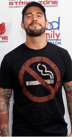 CM Punk is invited to sit on my desk and replace my No Smoking sign.... Surf Tattoo, Extra Curricular, Mma Fighters