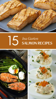 15 Ina Garten Salmon Recipes Ina Garten Salmon Recipes, Oven Baked Salmon Recipes, High Protein Foods List, Oven Salmon, Cajun Salmon, Best Ina Garten Recipes, Salmon Marinade, Oven Baked Salmon, Poached Salmon