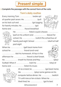 an english worksheet for children to learn how to read and understand the words