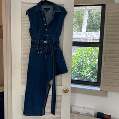 Reposhing This Item I Purchased From @Best_of_fashion. Loved It But Never Got To Wear It Bc I Gained Weight Questions? Leave A Comment Below! Karen Millen Dress, Karen Millen, Weight Gain, Wear It, Leave A Comment, Denim Dress, Colorful Dresses, Color Blue, Size 2