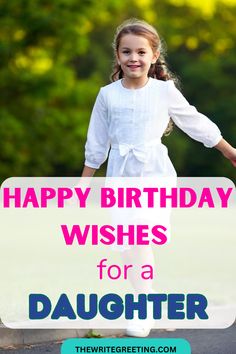 Celebrate your little girl’s special day with 100+ Happy Birthday Wishes For Daughter! Whether you’re looking for heartfelt Birthday Cards For Daughter From Mom, thoughtful Sentiments For Daughters Birthday, or the perfect Birthday Message To Daughter From Mom, you’ll find just the right words here. Save this pin to make your daughter's birthday extra memorable!