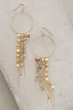 Wire Frame Earring Inspiration! IV - Nunn Design Handmade Statement Earrings, Diy Jewelry Designs, Exclusive Earrings, Hoop Earrings Diy, Anting Manik, Diy Jewelry Inspiration, Anthropologie Jewelry, Earrings Inspiration, Diy Schmuck