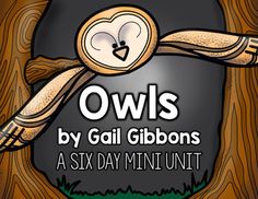 owls by gail gibson as six day mini unit