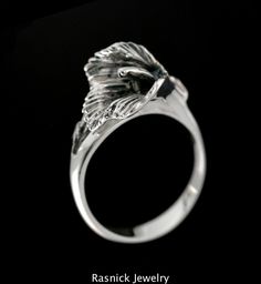 "\"Calla\" comes from the Greek for Beautiful. This is a beautiful Ring that fits comfortable on your finger. Calla Lily Ring makes a great gift. This Highly Detailed Ring makes a Feminine statement. Carved in Wax, cast in 925 Sterling Silver. Unique Silver Flower Jewelry, as a Ring of the Calla Lily. My Silver Flower Jewelry lasts forever. a Beautiful women's ring. Free Shipping in the USA Weight 4.5 - 5.0 gm Dimensions (in inches) L.75 X H.25 X W.50 Sterling Silver, Available in Sizes 5.5-9 In Lily Ring, Womens Ring, Ring Flower, Detailed Ring, Flower Jewelry, Calla Lily, Jewelry Silver, Silver Flowers, Flower Jewellery