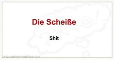 the words die schele are written in red