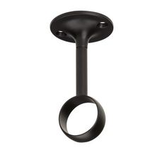 an object that is black and has a circular handle on the end of it,