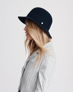 Faye Wool Women's Cloche Hat | rag & bone Classic Wide Brim Felt Hat For Everyday, Elegant Felt Hat For Everyday Fall Wear, Elegant Everyday Felt Hat For Fall, Classic Brimmed Felt Hat For Everyday, Classic Solid Color Felt Hat For Everyday, Chic Everyday Felt Hat With Short Brim, Classic Felt Hat For Everyday Fall Wear, Classic Felt Hat For Fall, Elegant Flat Brim Felt Hat For Everyday