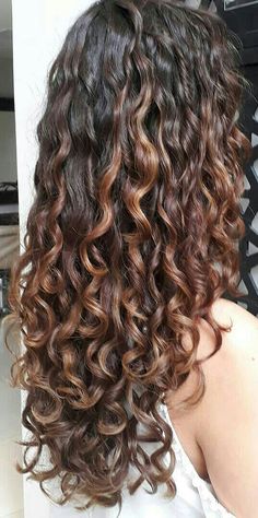 Hair Dye For Curly Hair Highlights, Long Curly Hair With Highlights, Natural Curly Hair Color Ideas, Curly Hair Color Ideas Highlights, Long Curly Hair Color Ideas, Caramel Highlights Curly Hair, Curly Hair Highlights And Lowlights, Caramel Balayage Curly Hair