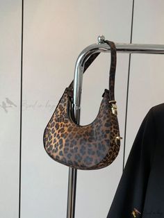 Bird in Bag - Leopard Print Shoulder Bag - A Fashionable and Versatile Accessory Leopard Print Tote Shoulder Bag For Errands, Chic Leopard Print Bags For Errands, Leopard Print Pouch Shoulder Bag For Daily Use, Hobo Bag Patterns, Bird In Bag, Hobo Bag, Textures Patterns, Bag Pattern, Top Handle