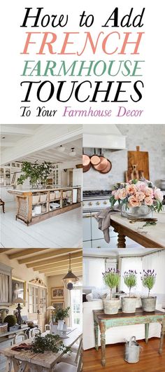 there are many different pictures with flowers in the kitchen and on the dining room table