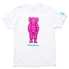 *Nwt* Kaws *What A Party* Bkm T - Shirt (Pink) Size: Small **Purchased Direct From Bkm (Brooklyn Museum)** - Authenticity Guaranteed - Item Comes Brand New And In Original Packaging - No Returns Refunds Or Exchanges On Final Sale Items Thanks For Looking As Always And Feel Free To Message With Any Questions! Fitted Pink T-shirt For Streetwear, Pink Fitted Graphic Tee, Pink Fitted Tops For Streetwear, Fitted Pink Graphic Tee Shirt, Fitted Pink Graphic Print T-shirt, Pink Fitted Crew Neck Shirt, Fitted White Shirt For Streetwear, Kaws Shirt, Kaws Pink