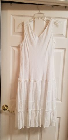 White .Lined .V Necked...Never Worn Can Be Used For Evening Occasions.Dress Up Or Dress Down Dressed Down, Dress Collection, Colorful Dresses, Color White, Dress Up, Midi Dress, V Neck, Womens Dresses, Dresses