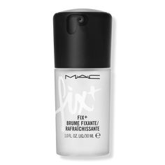 Mini MAC Prep + Prime Fix+ Primer and Setting Spray - MAC | Ulta Beauty Mac Setting Spray, Mac Primer, Primer And Setting Spray, Mac Fix Plus, Make Up Primer, Mac Fix, Travel Size Makeup, Fixing Spray, Water Mist