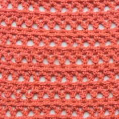 Lace Crochet Stitches, Free Knit Patterns, Types Of Knitting Stitches, Crochet Stitch Patterns, Knit Stitches For Beginners, Afghan Crochet Patterns Easy, Blanket Patterns