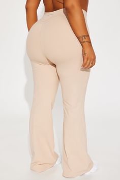 Available In Tan, Slate Blue, And Black. Active Yoga Pant Elastic Waistband High Waisted Super Soft Medium Impact Seaming Detail Stretch Pair With "Tone Up Super Soft Active Top" 77% Polyester 23% Spandex Imported | Tone Up Super Soft Active Yoga Pant in Tan size 2X by Fashion Nova Tone Up, Active Top, Yoga Pant, Tone It Up, Slate Blue, Blue And Black, Yoga Pants, Fashion Nova, High Waisted