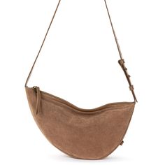 The Sak Tess Large Sling Bag - |Leather - Tobacco Suede| Functional Design, Sling Bag, Belt Bag, Leather Bag, Adjustable Straps, Leather, Design