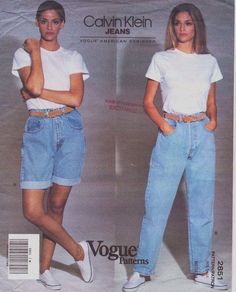 1990s Fashion Trends, Look 80s, Fashion 1990s, Look Jean, Mom Jeans Shorts, 80s Outfit, 90's Fashion, Patterned Jeans, 1990s Fashion