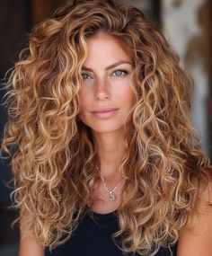 Natural Blonde Curly Hair, Blonde Highlights Curly Hair Natural Curls, Honey Blonde Hair Curly, Cotton Candy Hair, Gorgeous Birthday, Candy Hair, Birthday Hairstyles