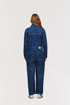 Button Front Contrast Stitching Large utility pocket features Size 10 has a front length of 71cm (m easured from side neck point to hem) Denim Waistcoat, Trouser Co Ord, Boiler Suit, Linen Midi Dress, Conscious Fashion, Linen Shop, Linen Dresses, Contrast Stitch, British Style