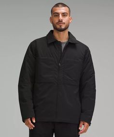 Insulated Utility Shirt Jacket | Men's Coats & Jackets | lululemon Canada Shirt Jacket Men, Utility Shirt, Men's Coats & Jackets, Mens Coats, Coats Jackets