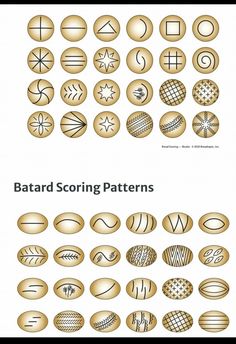 an app showing different types of patterns on the webpage, including circles and lines