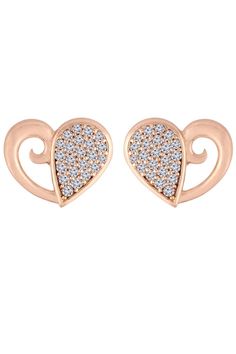 Product Features: Color: Rose Gold Base Metal: Alloy Work: Crystal and Stone Plating Material: 18K Rose Gold Plated Earring Dimension: H - 2.3 CM x W - 2.3 CM Occasion: Festive Disclaimer: There will be slight difference in digital to actual image Luxury Rose Gold Heart Cut Earrings, Cheap Rose Gold Heart Earrings For Gifts, Stone Plate, Ear Rings, Heart Studs, Heart Earrings Studs, Gold Plated Earrings, Base Metal, 18k Rose Gold