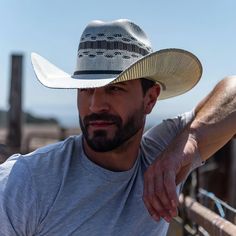 This Cisco Straw Cowboy Hat in Cream is a classic and comfortable cowboy hat that will last. Brim 4" Crown 4 1/2" Lightweight Firm Straw Cowboy Hat Wide Brim and Cattleman Crown Pinch Sewn-in elastic sweatband creates a snug and secure fit American Hat Makers, Western Hero, American Hat, Hat Cream, Straw Cowboy Hat, Blowout Sale, The Kid, Cowboy Hat, Wide Brimmed