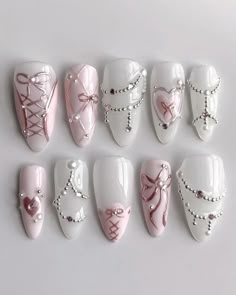 Pastel Y2k, Pink Wedding Nails, Luxury Press On Nails, Cute Simple Nails, Cute Nail Art, Manicure Y Pedicure