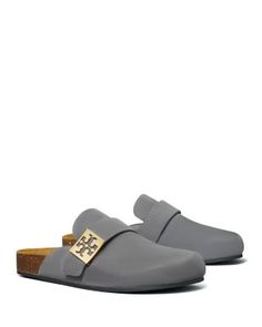 Tory Burch Women's Mellow Hardware Mules Loafer Mules, Coastal Style, Mules Shoes, Mule, Tory Burch, Leather Upper, Pick Up, In Store, Buy Online