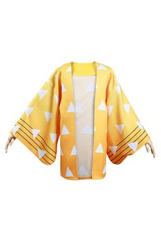 PRICES MAY VARY. Polyester Imported Tie closure Hand Wash Only kids Kimetsu no Yaiba Tanjirou Nezuko Giyuu robes cloak cosplay kimono cardigan top jacket for boys and girls Material -- Polyester You will Receive -- A Agatsuma Zenitsu robe Occasion -- This robe is perfect for daily wear, Halloween, theme party, Kimetsu no Yaiba fans, photography, etc. Warm tip -- Please check the size chart in the Product Description carefully before you make order. Dear Friends, Welcome to Seaehey! Please check Vestidos Aesthetic, Zenitsu Cosplay, Kids Kimono, Harley Quinn Costume, Kimono Coat, Anime Demon Slayer, Harley Quinn Cosplay, Demon Slayer Kimetsu No Yaiba