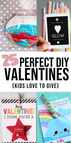 25 perfect diy valentine's kids love to give with free printables