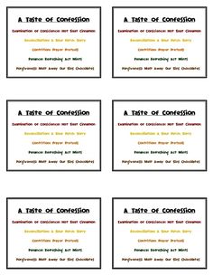 four different types of conversation cards with the words'a state of confusion'on them