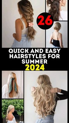 Cute Braided Hairstyles Medium Hair, Medium Length Hair Styles Summer 2024, Women’s Hairstyles, Summer Updos For Medium Hair, Quick Styles, Embrace Natural Hair, Quick And Easy Hairstyles, Hairstyles For Summer, Easy Work Hairstyles