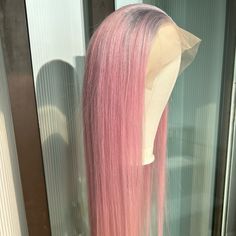 Custom Color Wig 100% Human Hair Wig Lace Front Wig 13*4 Lace Front Color And Length Is Same As Picture Dm For More Color Options Pink Hair Wig, Starfish Hair Clip, Clear Hair, Wig Lace Front, Human Hair Color, 100 Human Hair Wigs, Wig Lace, Boho Headband, Human Hair Wig