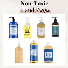 Many conventional hand soaps are filled with harsh chemicals like sulfates, parabens, and synthetic fragrances that can strip your skin, leaving your hands dry and irritated. Non-toxic hand soaps are a better alternative, formulated with gentle, plant-based ingredients that cleanse without causing harm. With these options, your hands can feel nourished, hydrated, and soothed after every wash—not dry and tight. Non Toxic Beauty, Toxic Free Living, Branch Basics, Sugar Soap, Liquid Castile Soap, Toxic Products, Healthy Swaps, Hand Soaps, Soap Shop