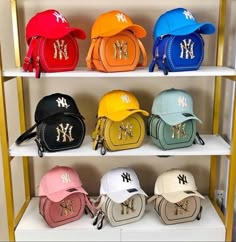 Ny Purse, Custom Fitted Hats, Swag Hats, Jelly Purse, Hat Aesthetic, Girly Bags, Girls Purse, Cute Nikes