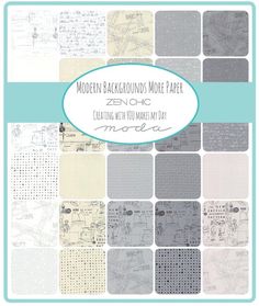 the modern background paper pack is shown in grey and white