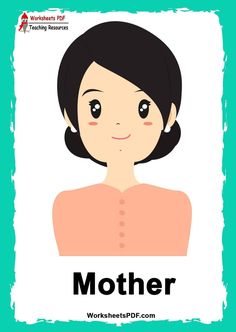 a woman's face with the words mother in front of her, and an image of