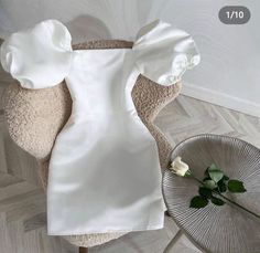 Mode Ulzzang, Hot Prom Dress, Mini Homecoming Dresses, White Homecoming Dresses, Homecoming Dresses Tight, Dresses Tight, Looks Party, Homecoming Dresses Black, White Square