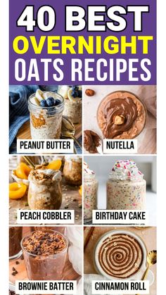 overnight oats Soaked Oats Overnight, Overnight Oats Flavors, Diy Overnight Oats, Pumpkin Spice Banana Bread, Easy Overnight Oatmeal, Slow Cooker Ham Recipes, Matcha Overnight Oats