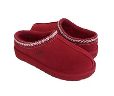 Red Tasman Uggs Outfit, Ugg Red Slippers, Red Tasman Uggs, Tasman Uggs Outfits, Red Uggs, Tasman Uggs, Tasman Slippers, Currency Converter, Ugg Tasman Slippers