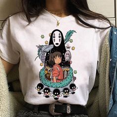 Japanese Harajuku, Hero Movie, Harajuku Streetwear, Cute Anime, Cartoon T Shirts