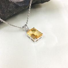 PRODUCT INFO : Stone : Natural Citrine Stone size : 10x12 mm Product Length : 2.25 Metal type : Sterling silver (92.5) Approximate weight : 2.33 grams ABOUT CITRINE GEMSTONE : CITRINES have been valued for their beauty and brilliance. They remind us of the bright, warm sun and the vitality of life. Their vibrant yellow color and shining clarity often represent a healthy mind and body as well as happiness and success. These stones evoke images of sunny warmth and illumination, and it's no surpris Amber Citrine Gemstones For Gift, Citrine Jewelry With Polished Finish As Gift, Polished Citrine Jewelry Gift, Citrine Jewelry With Polished Finish For Gift, Emerald Cut Jewelry With Polished Finish As Gift, Octagon-shaped Citrine Jewelry For Anniversary, Octagon Shaped Citrine Jewelry For Anniversary, Octagon Citrine Jewelry For Anniversary, Octagon Citrine Jewelry For Gifts