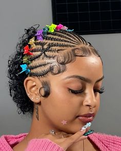 Iconic Hairstyles, Quick Natural Hair Styles, Natural Curls Hairstyles, Pretty Braided Hairstyles, Hairdos For Curly Hair, New Hairstyle, Natural Hair Braids