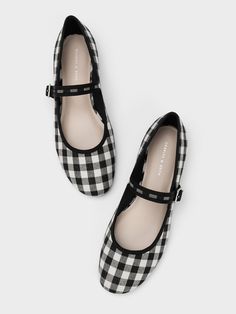 Matching Baby, Shoe Inspo, Charles Keith, Mary Jane Flats, Dream Shoes, Shoe Obsession, Stylish Shoes, Black Flats, Cute Shoes