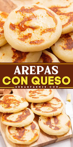 These Arepas Con Queso are a delightful blend of masarepa, mozzarella, and butter, grilled to golden perfection. Ready in just 30 minutes! Stuffed Arepas Recipe, Arepa Con Queso Recipe, Arepas Recipe Puerto Rican, Venezuelan Arepas Recipe, Authentic Papusa Recipe, Columbia Food Recipes, Colombian Arepas Recipe, How To Make Arepas, Masarepa Recipe