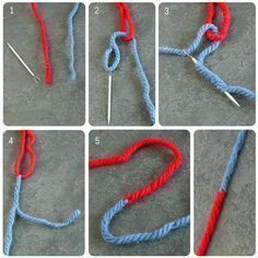 the instructions for how to crochet an umbrella with yarn and cotton threads