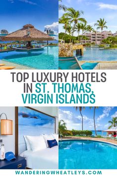 the top luxury hotels in st thomas, virgin islands